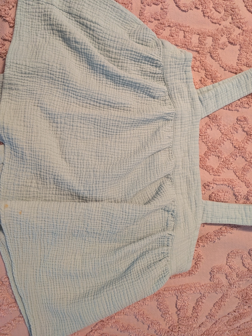 Joie Light Blue Cotton Gauze Camisole Top